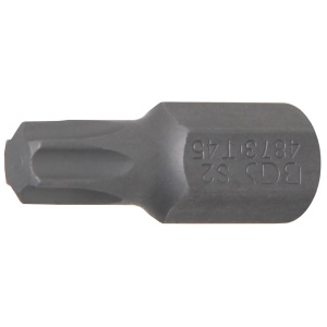 Bit Torx T45, lungime 30mm, antrenare 10mm(3/8"), BGS 4873
