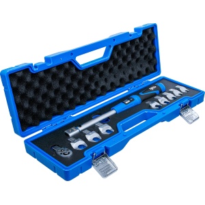 Cheie dinamometrica pentru capete ataşabile 9 x 12 mm, 10 - 50 Nm, 10 piese, BGS 7532 - Img 2