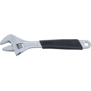 Cheie reglabila 12" cu rola, mâner acoperit in plastic, deschidere max. 36mm, lungime 300 mm, BGS 1443
