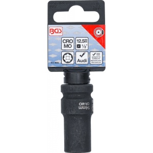 Cheie speciala 14 mm in 7 colturi pentru etrier de frâna Audi,BGS 9659 - Img 3
