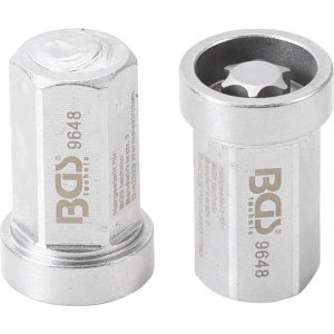 Cheie Torx T55 pentru busoane de ulei de cutie automata MINI,, BGS 9648 - Img 1