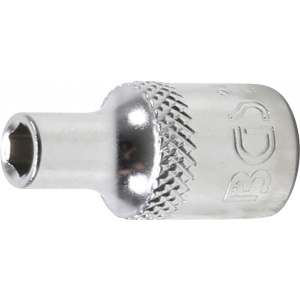 Cheie tubulara 6 colturi | 6,3 mm (1/4") | 4 mm, BGS 22474