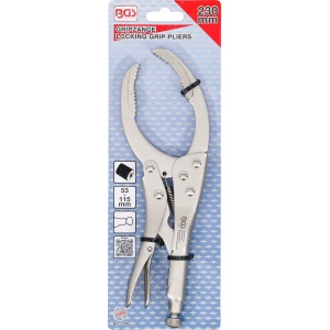 Cleste autoblocant pentru filtre de ulei cu deschidere 53-115 mm, BGS 1038 - Img 4