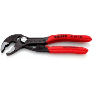 Cleste Cobra® pentru tevi si pompe de apa cu autoblocare, lungime 125 mm, Knipex 8701125 - Img 2