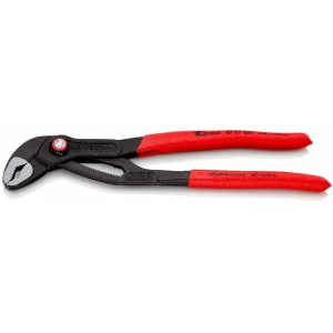 Cleste Cobra® QuickSet pentru tevi si pompe de apa, manere cu mansoane plastifiate, lungime 250 mm, Knipex 8721250 - Img 2