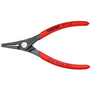 Cleste pentru inele de siguranta de interior, lungime 140 mm, Knipex 4911A1 - Img 3