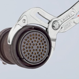 Cleste pentru tevi, furtun, corpuri rotunde 20-80 mm, lungime 250 mm, Knipex 8103250 - Img 6