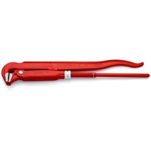 Cleste pentru tevi la 90° vopsit electrostatic in rosu, lungime 420 mm, Knipex 8310015 - Img 2
