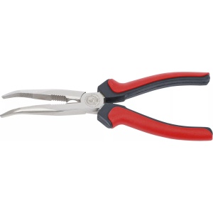 Cleste spit cu varf usor indoit cu manere izolate, 200 mm, BGS DIY 338 - Img 1