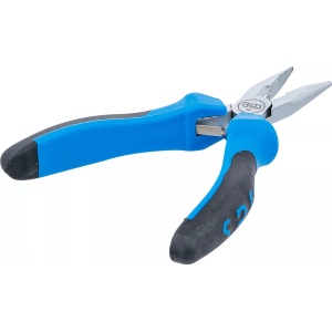 Cleste spitz drept pentru electronisti, 130 mm, BGS 382 - Img 4