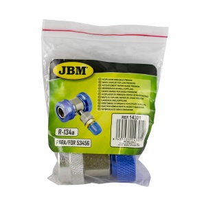 Cupla rapida de joasa presiune pentru sistemul de A/C pentru freon R134a, JBM 14301 - Img 3
