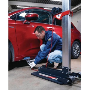 Dispozitiv pentru indreptare a elementelor de caroserie auto cu fixare pneumatica pe podea, sarcina maxima de tragere 350Kg / forta, GYS 077379 - Img 6