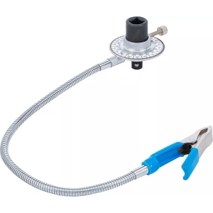 Dispozitiv pentru verificat unghi de strangere, brat cu cleste de fixare, antrenare 1/2", BGS 3169 - Img 1