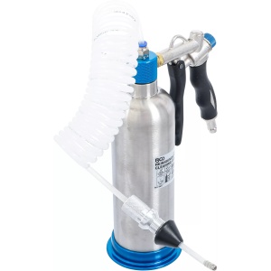 Dispozitiv pneumatic pentru curatarea filtrelor de particule sau catalizator, capacitate 650ml, furtun de aer 4x6mm, lungime 2.7m, BGS 9417 - Img 1