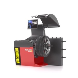 Echipament de echilibrare a roților complet automat, cu funcții de diagnosticare, ecran tactil și operare fără contact. Corghi EyeLight Plus DiagnosticLine, 0-21101101/00-16