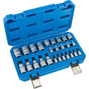 Inserții pentru chei tubulare, 26 bucăți, T-Profile Plus / E-Profile Plus, Condor 22499 - Img 2