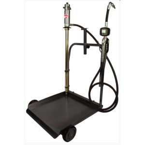 Kit carucior si pompa pneumatica pentru ulei 5:1, pentru butoi 180/220 kg, Apac 1764.S