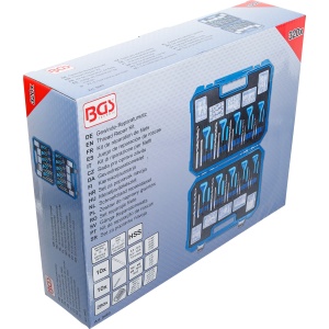 Kit de reparare filete Helicoil, dimensiuni metrice / în inch M5 - M12- 1/4" - 1/2", 320 de piese, BGS 9483 - Img 6