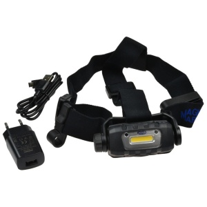 Lampa de cap 250 lum. Baterie reincarcabila si COB LED, Magneti Marelli 007935030190 - Img 3