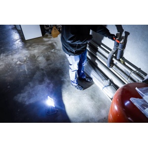 Lampă de lucru cu LED cu acumulator rabatabilă 18 V fără acumulator, BGS 7375 - Img 4