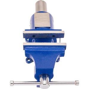Menghină, cap rotativ 360°, plată rotativă, lățime fălci 125 mm, Condor 9477-125 - Img 4