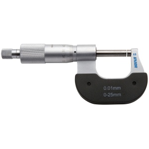 Micrometru de exterior 0 - 25 mm, Unior 617698