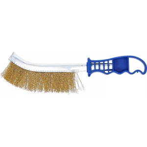Perie de sarma cu maner de plastic, 260mm, BGS 3173 - Img 5