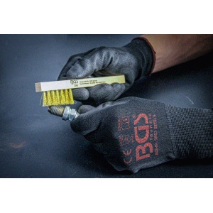 Perie de sarma pentru curatat bujii, lungime 140 mm, BGS 3080 - Img 3