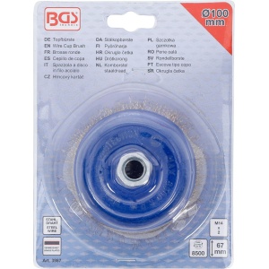 Perie de sarma pentru Flex, diametru Ø 100, BGS 3987 - Img 5