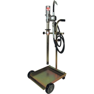 Pompa transfer ulei pentru butoi 50/60Kg, raport compresie 3:1, pistolet manual, furtun alimentare 4m, greutate 20Kg, Apac 1761A