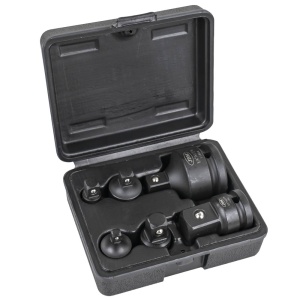 Set adaptoare de impact 1/4”-3/8”, 3/8”-1/2”, 1/2”-3/4”, 6 piese, JBM 53743 - Img 3