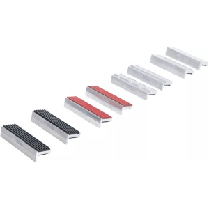 Set bacuri de protectie pentru menghine de banc cu prindere magnetica, 8 piese, BGS 8442 - Img 2