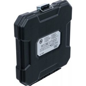 Set burghie spiralate HSS, 1,5 - 10 mm, 92 piese, B-74592 - Img 5