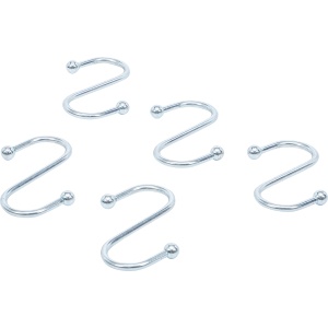 Set cârlige S 75 mm 5 piese, BGS 88323