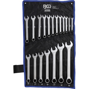 Set chei combinate, 45168 mm,19 piese, BGS 30500