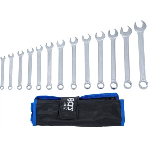 Set chei combinate 8 - 21 mm, partea cheii fixe cu funcţie de clichet, 13 piese, BGS 8914 - Img 3