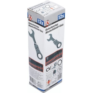 Set chei cu clicket ajustabil, extrascurte, 12buc, BGS DIY 30003 - Img 5