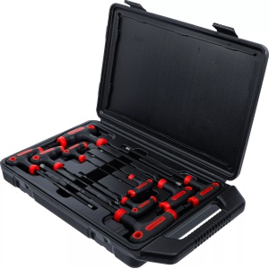 Set chei Imbus cu mâner T, profil hexagon 2 - 10 mm, 9 piese, BGS DIY 7882 - Img 4