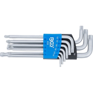 Set chei Torx cu cap sferic T10 - T50, 9 piese, BGS 818 - Img 2