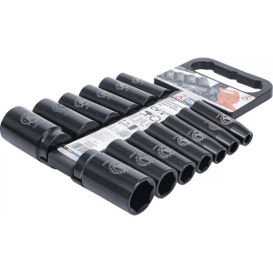 Set chei tubulare de impact, Antrenare 12,5 mm (1/2"), 10 - 32 mm, 13 piese, BGS DIY 95207