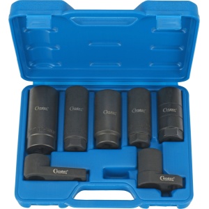 Set chei tubulare pentru sonda Lambda act. 3/8+1/2", 7 piese, Condor 4707 - Img 1