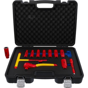 Set chei tubulare VDE, antrenare 10 mm (3/8") | 7 - 22 mm, 12 piese, BGS 7146 - Img 2