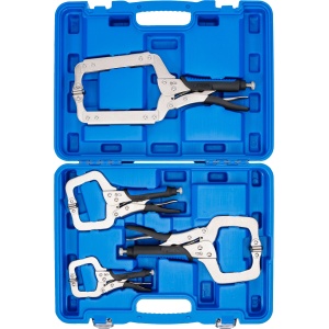 Set clești autoblocanți pentru sudură 4 piese, BGS 4586 - Img 4