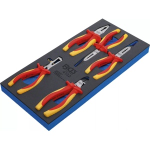Set clesti si patenti VDE in termoformat, 5 piese, BGS 4132 - Img 2