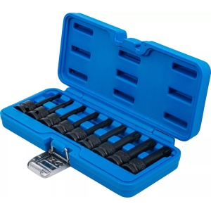 Set cu biti de impact Ribe M5-14, lungime 75mm, antrenare 1/2", 9 piese, BGS 5483 - Img 5