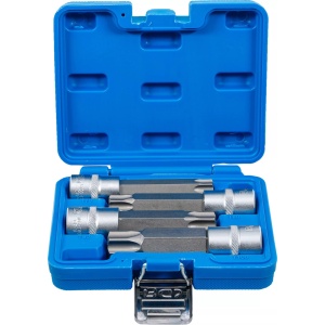 Set cu biti Torx cu gaura T70-T100, antrenare cu tubulara 1/2", 4 piese, BGS 5103 - Img 1