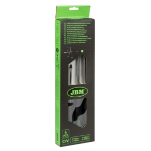 Set de 4 surubelnite late de impact, JBM 50902 - Img 2