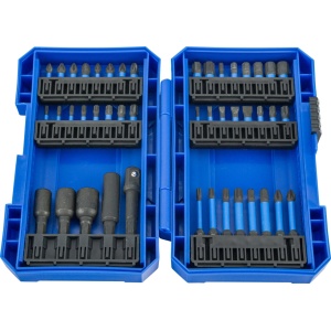 Set de biți de putere, 45 bucăți, 1/4", 25 + 50 mm, Condor 1145 - Img 3