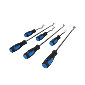 Set de scule speciale pentru desfacere pentru clips pentru capitonaj, 6 piese, Brilliant Tools BT511045 - Img 3