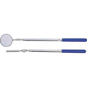 Set dispozitiv magnetic de ridicat si oglinda de inspectie, 2 piese, BGS DIY 3086 - Img 4